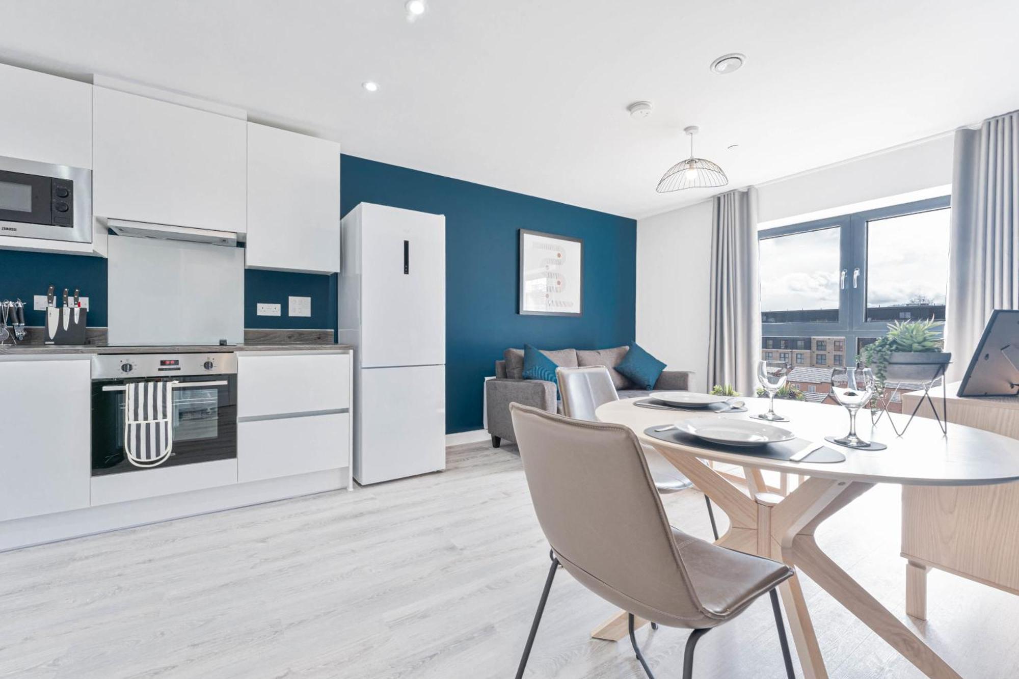 Stayzeni, Hardwick House Derby Bright 1 Bed Flat ภายนอก รูปภาพ
